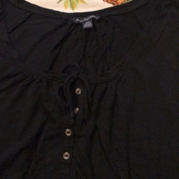 Black American Eagle short sleeve top - Picture 2 of 3